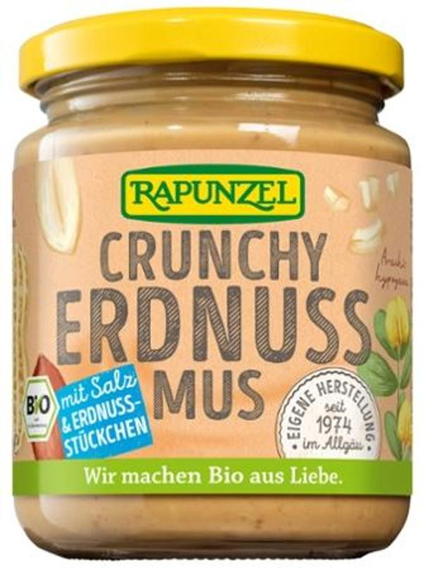 Produktfoto zu Erdnussmus Crunchy mit Salz 250g