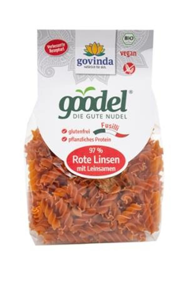 Produktfoto zu Nudeln Rote Linse & Leinsaat