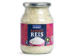 Produktfoto zu Basmati Reis im Glas 450g