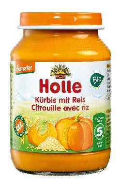 Produktfoto zu GLAS Kürbis mit Reis 6x190g