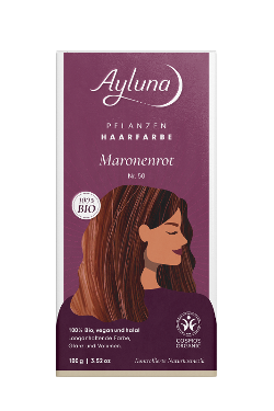 Produktfoto zu Haarfarbe Maronenrot Ayluna