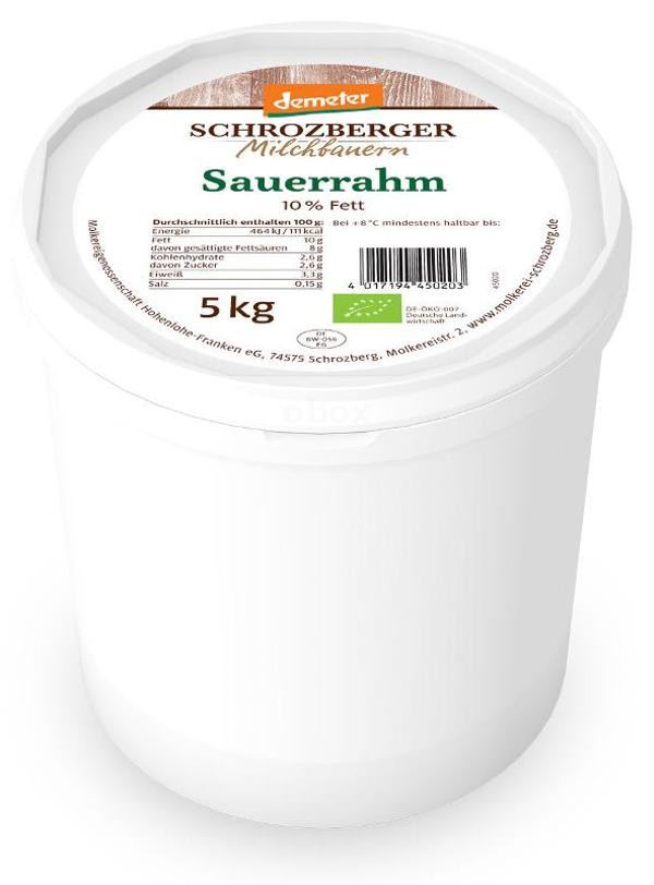 Produktfoto zu SAUERRAHM 5 l