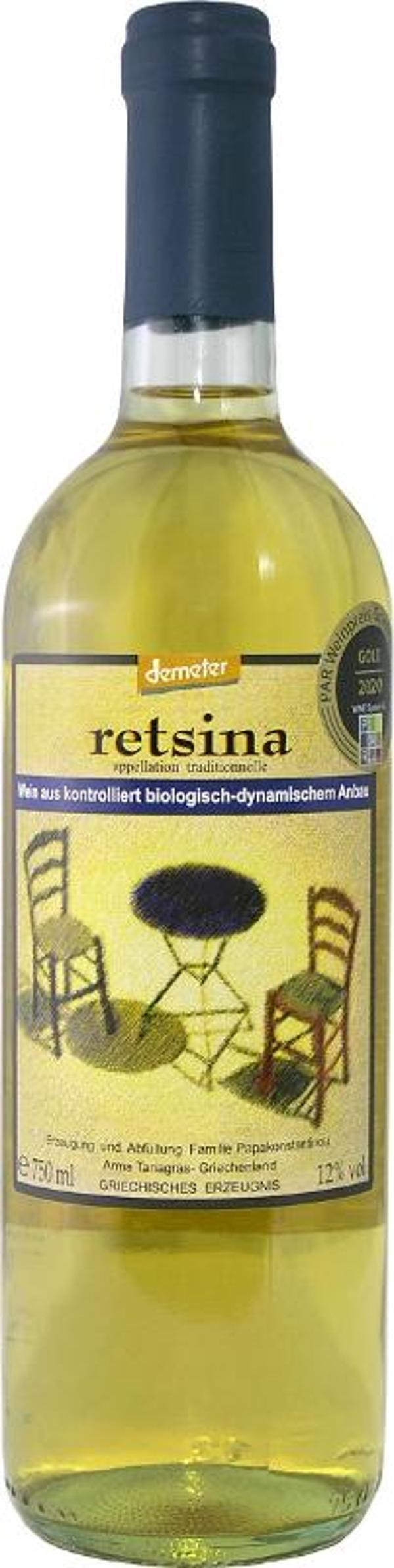 Produktfoto zu RETSINA  AKRATOS weiß 6x0,75l, trocken