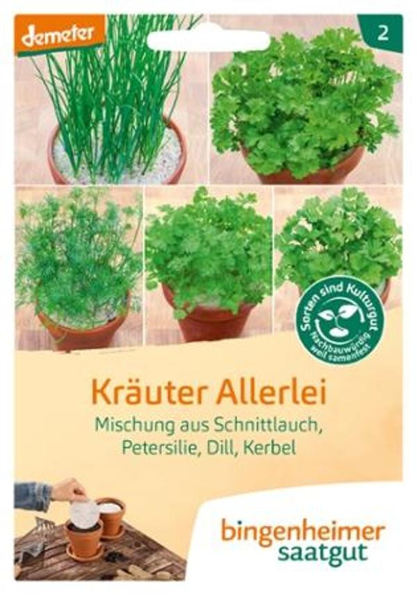 Produktfoto zu s-Saatgut Kräuter Allerlei