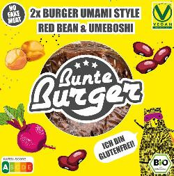 Produktfoto zu Red Bean Umami-Style Burger 180gr ( 2 Stk)