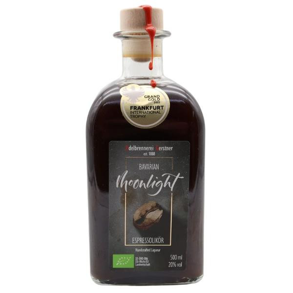 Produktfoto zu Bavarian Moonlight  Bio Espressolikör 0,5l