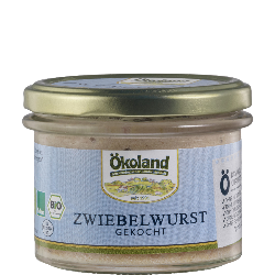 Produktfoto zu Zwiebelwurst im Glas 160g