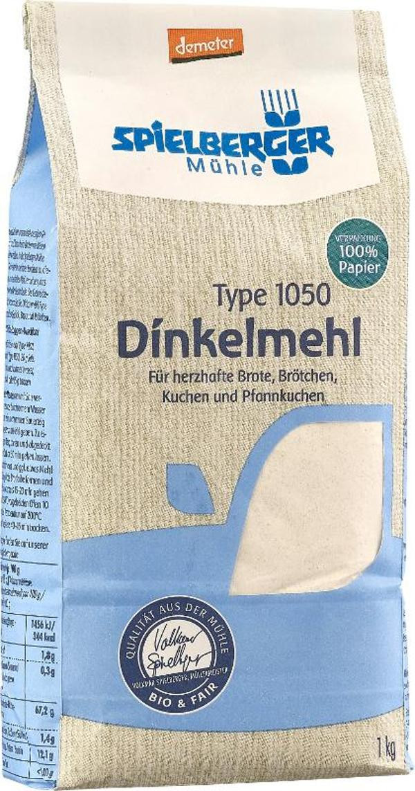 Produktfoto zu Dinkelmehl 1050,  6x1kg