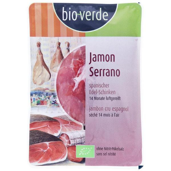 Produktfoto zu Serrano Jamón Schinken 80g