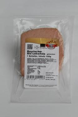 Produktfoto zu Bayerischer Leberkäse gebacken 150g