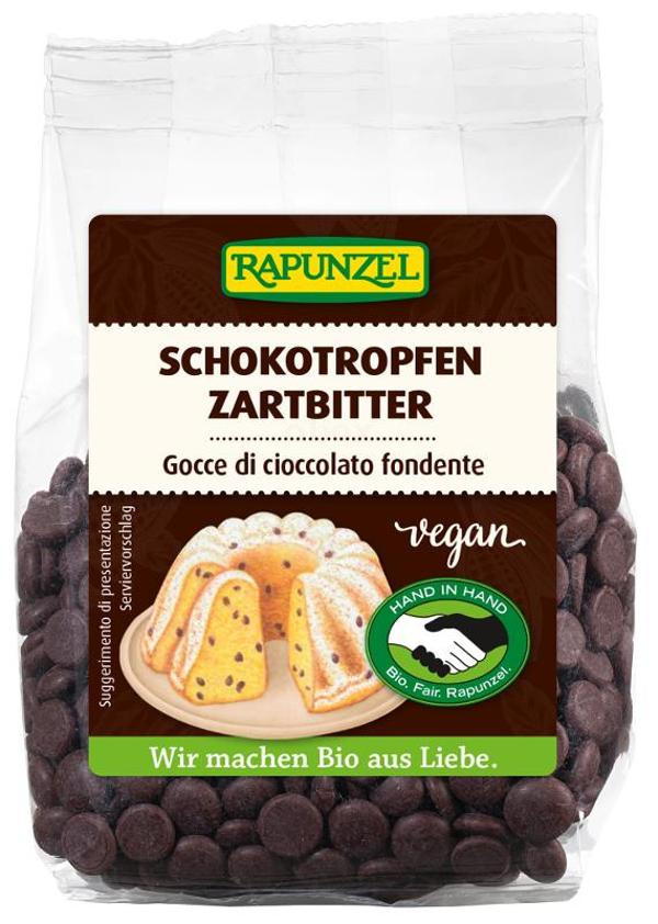 Produktfoto zu Schokotropfen Zartbitter 100g