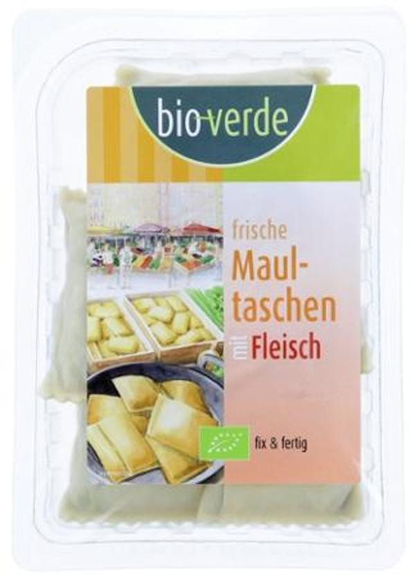 Produktfoto zu Maultaschen mit Fleischfüllung 250g Bio-Verde