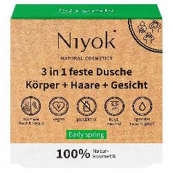 Produktfoto zu 3in1 Feste Dusche Körper Haare Gesicht 80g