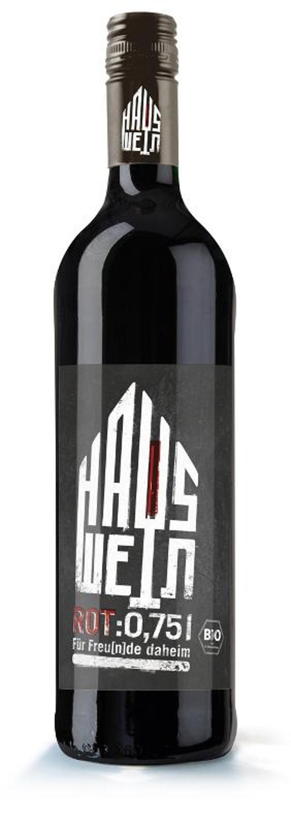 Produktfoto zu Hauswein rot, halbtrocken