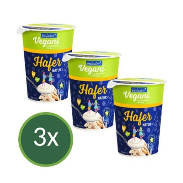 Produktfoto zu Haferjoghurt 3x400g