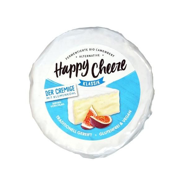 Produktfoto zu Creamy White - veganer Camembert