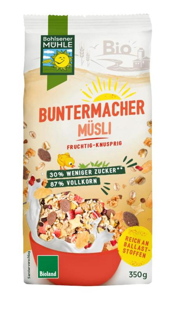 Produktfoto zu Buntermacher Müsli 350g