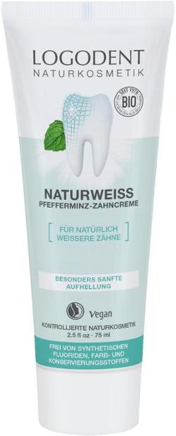 Produktfoto zu Zahncreme Pfefferminz naturweiss