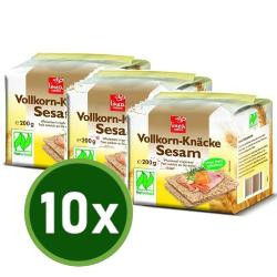 Produktfoto zu KNÄCKEBROT Sesam VK 10x200g