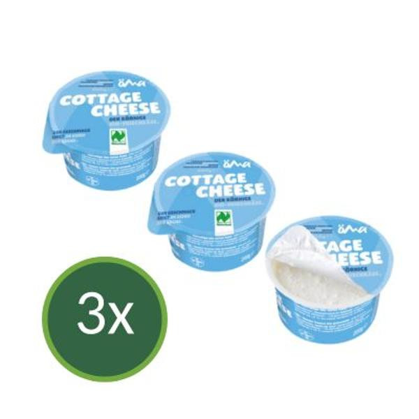 Produktfoto zu Cottage-Cheese (Hüttenkäse) 3er Pack