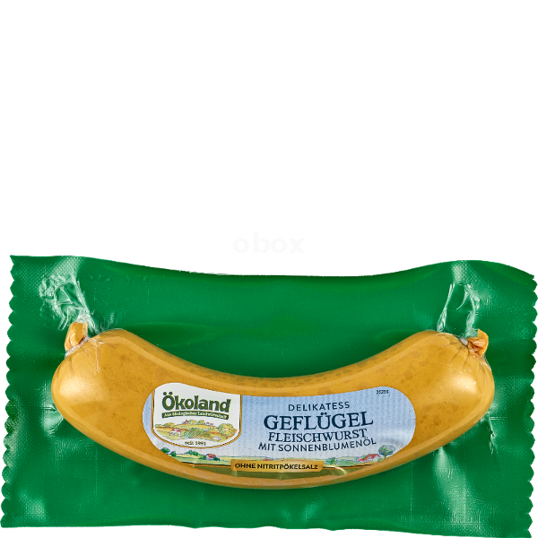 Produktfoto zu Geflügel Fleischwurst 180gr