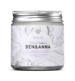 Produktfoto zu Zahnpasta White Ben und Anna, 100ml im Glas