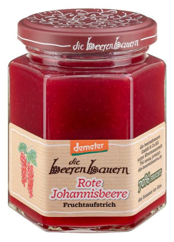 Produktfoto zu Rote Johannisbeere Fruchtaufstrich 200g