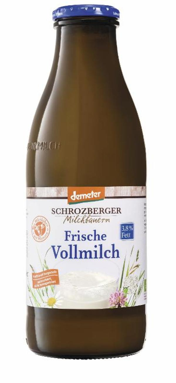 Produktfoto zu Frische Vollmilch 3,8% Flasche