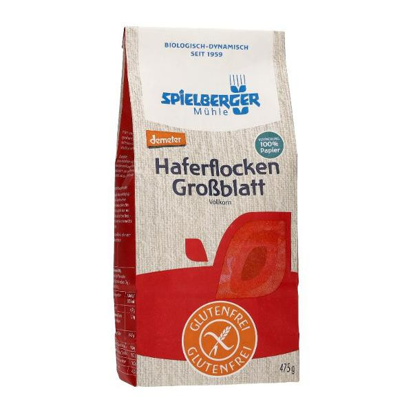 Produktfoto zu Haferflocken glutenfrei Großblatt 475 g