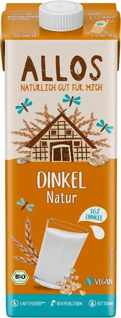 Produktfoto zu Dinkeldrink Allos naturell 1l