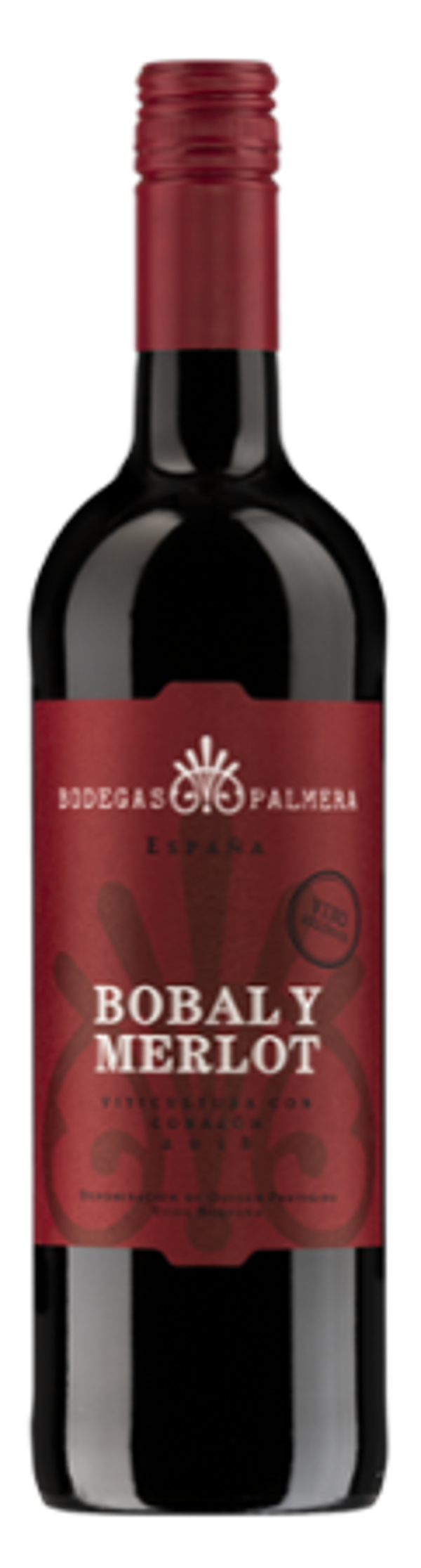 Produktfoto zu Bobal y Merlot Bodegas Palmera rot, trocken, 0,75l