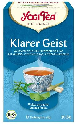 Produktfoto zu Yogi Tea Klarer Geist 17 Btl