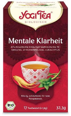 Produktfoto zu Yogi Tea Mentale Klarheit 17 Btl.