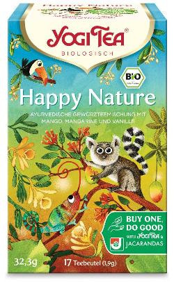 Produktfoto zu Yogi Tea Happy Nature 17 Teebeutel