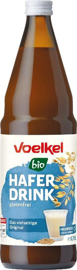 Produktfoto zu Haferdrink 0,75 Flasche Voelkel