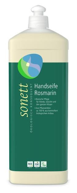 Produktfoto zu Handseife Rosmarin flüssig Nachfüll 1L