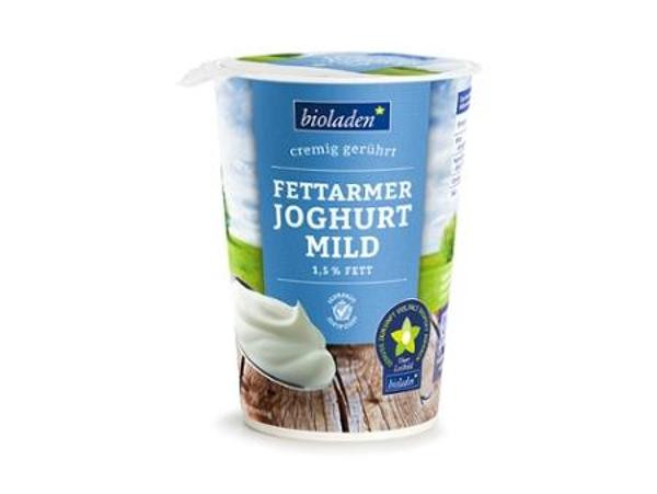 Produktfoto zu Joghurt natur mild 1,5%, Becher