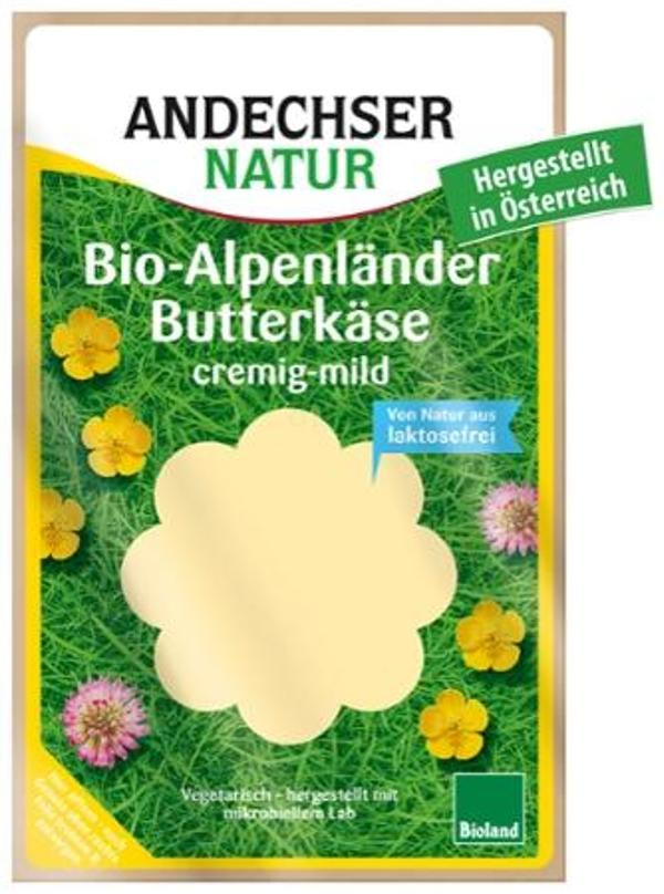 Produktfoto zu Butterkäse in Scheiben