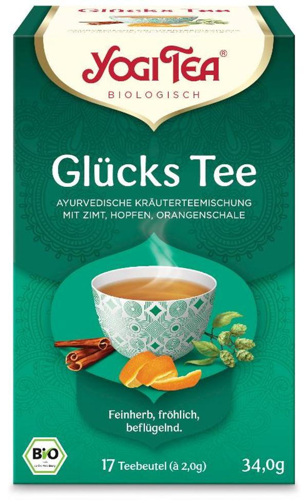 Produktfoto zu Yogi Glücks Tee 17 Beutel