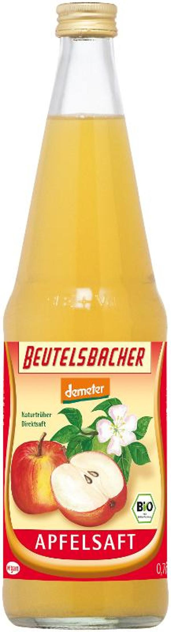 Produktfoto zu Apfelsaft naturtrüb  0,7L