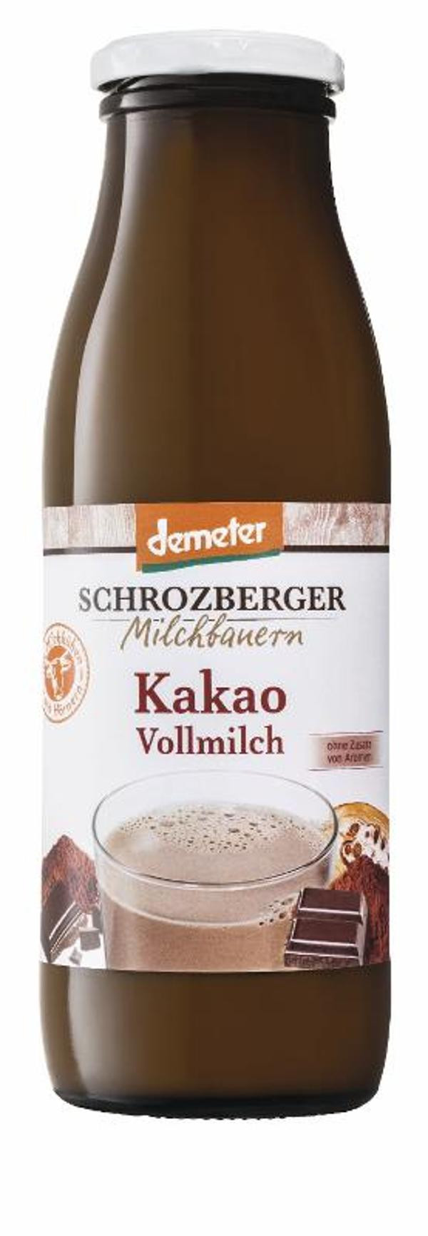 Produktfoto zu Kakao-Milch Glas 0,5l