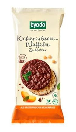 Produktfoto zu Kichererbsen Waffeln mit Zartbitterschokolade