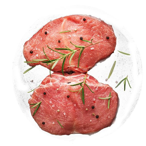 Produktfoto zu Schweinerückensteak gewürzt