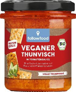 Produktfoto zu Veganer ThunVisch Tomate 180g