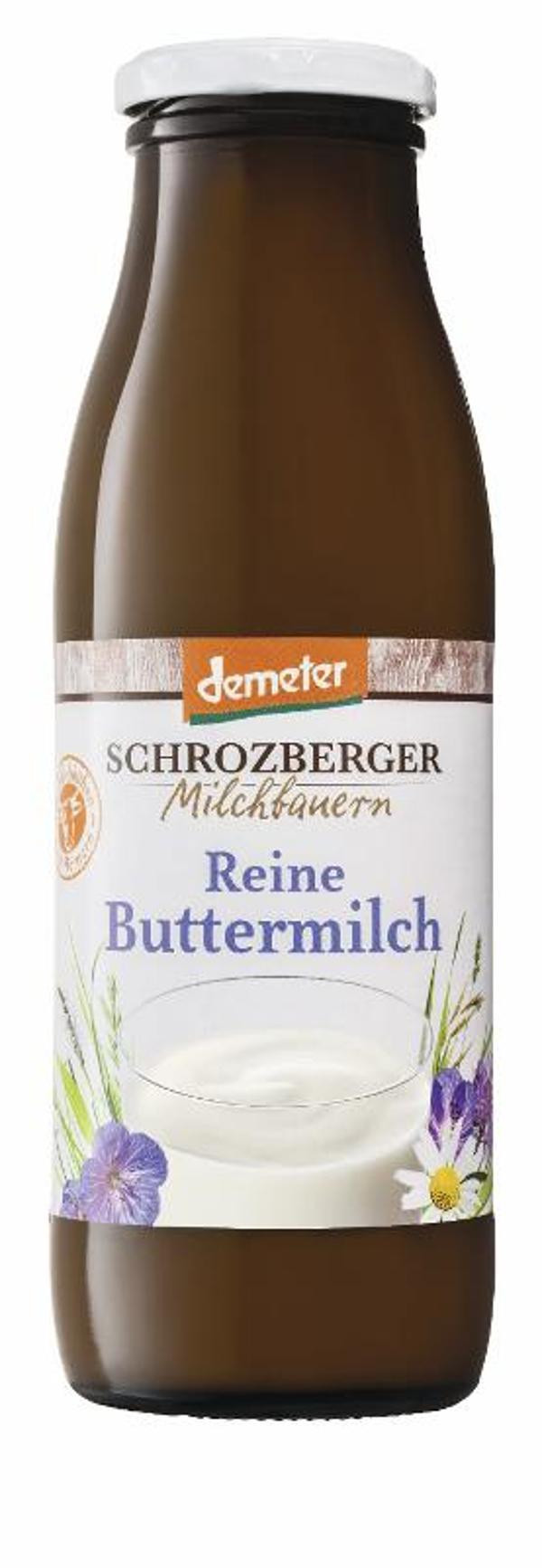 Produktfoto zu Buttermilch regional 0,5L Glas