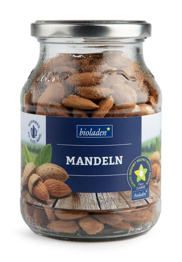 Produktfoto zu Mandeln im Glas 290g