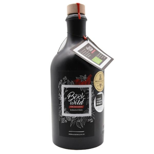 Produktfoto zu Birkwild 74 Bio Kräuterlikör 0,5l