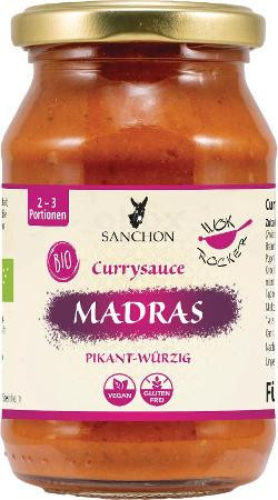 Produktfoto zu Currysauce Madras 245ml