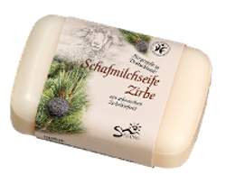 Produktfoto zu Schafmilchseife Zirbe