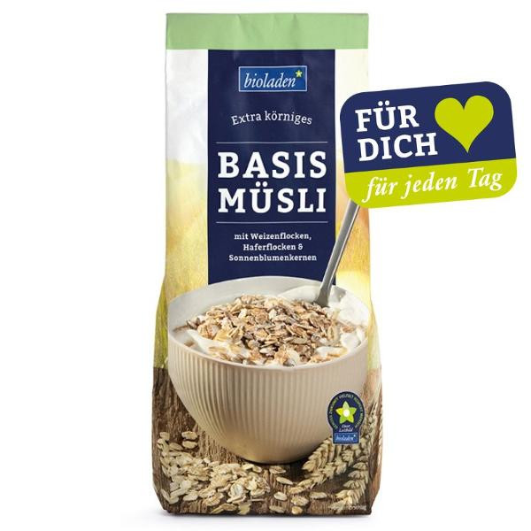 Produktfoto zu Basis Müsli 750g